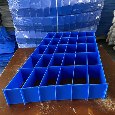 Blaue Farbe pp. runzelte Plastikteiler besonders anfertigte elektronische Industrie verwenden 14mm