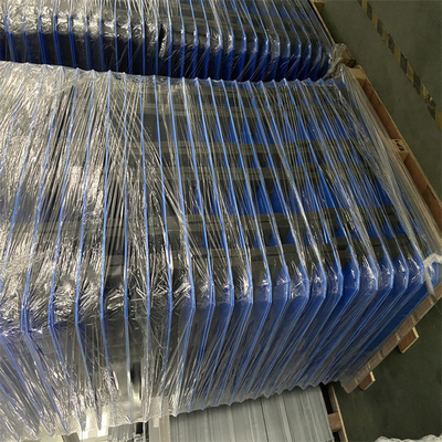 Blaue Farbe runzelte industriellen die Plastikschicht-Auflagen umdrehen Gebrauch 3mm